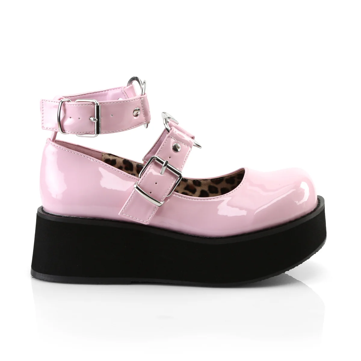 White  Alternative Footwear -  Demonia Cult SPRITE-02 - Image 9