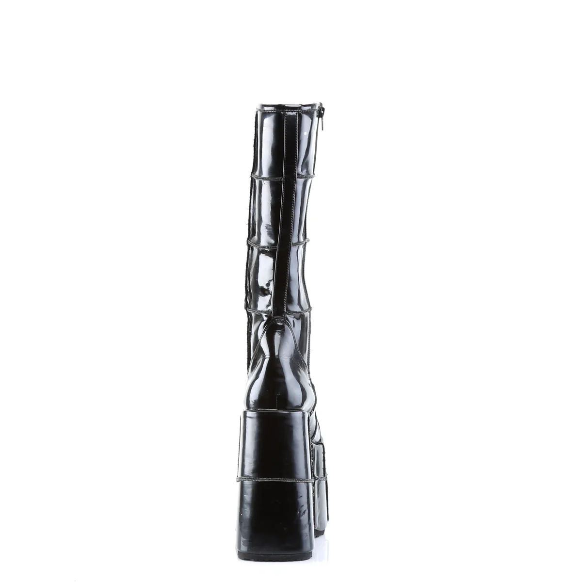 Black  Alternative Footwear Unisex -  Demonia Cult STACK-301 - Image 4