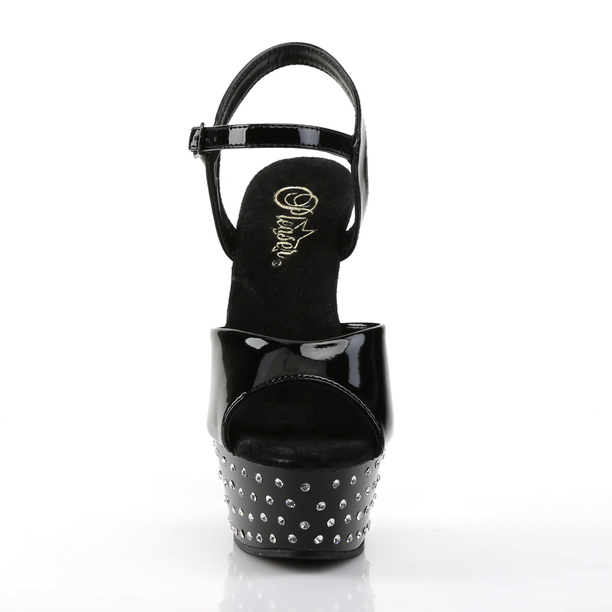 Black 6 Inch Exotic Dancing Platform Shoes -  Pleaser STARDUST-609 - Image 2