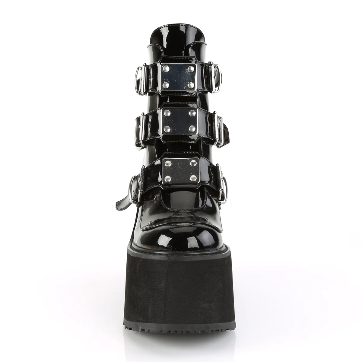 White Alternative Women's Ankle Boots - Demonia Cult SWING-105 - Image 5