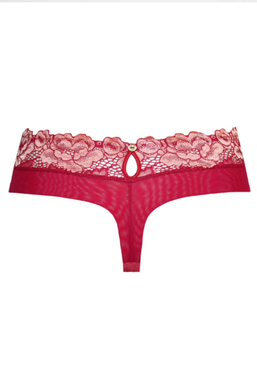 TL9600 Tia Lyn Core Thong Crimson Panties - Image 2