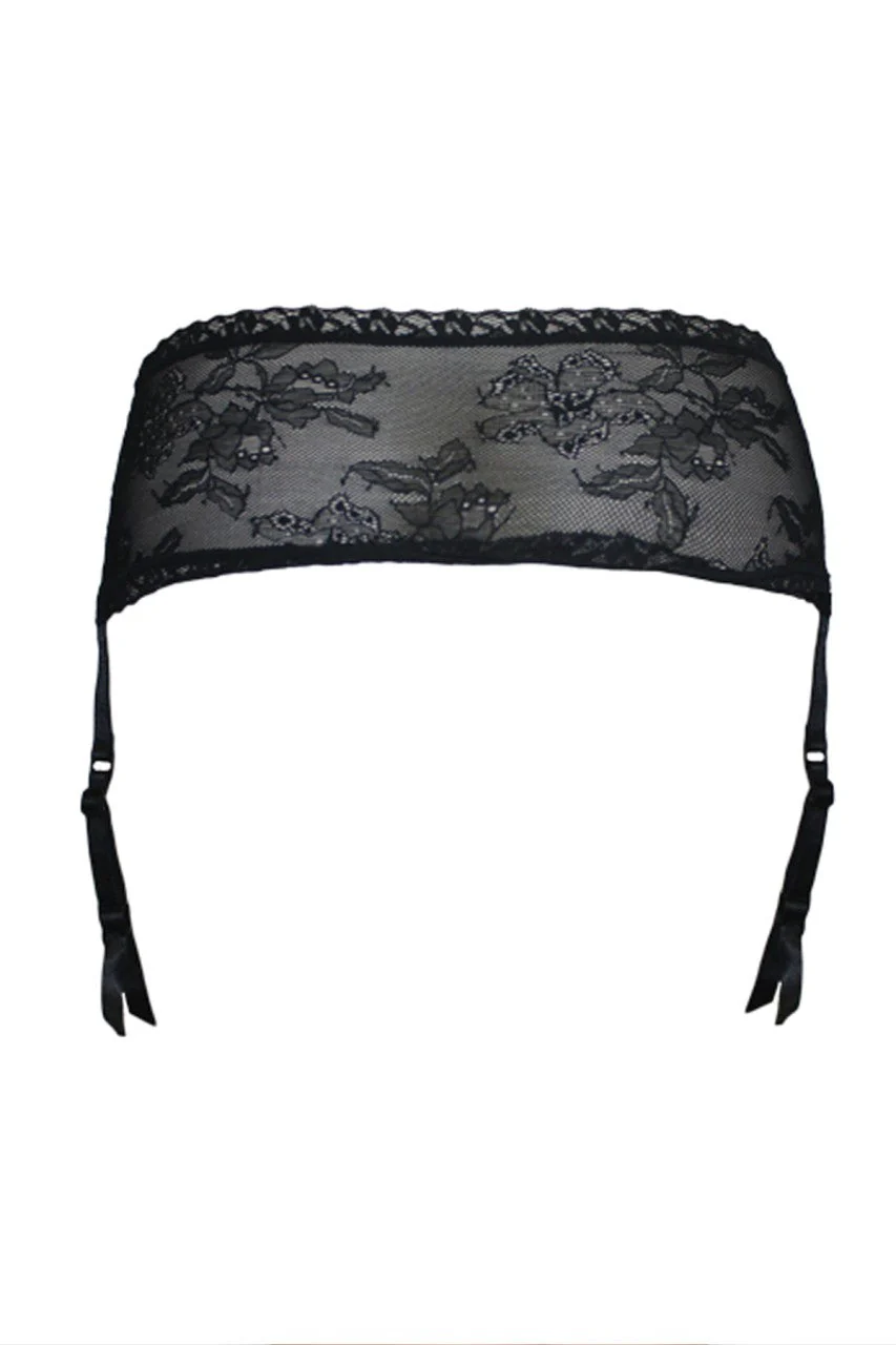 TL9622 Tia Lyn Rendezvous Garter Belt Black - Image 2