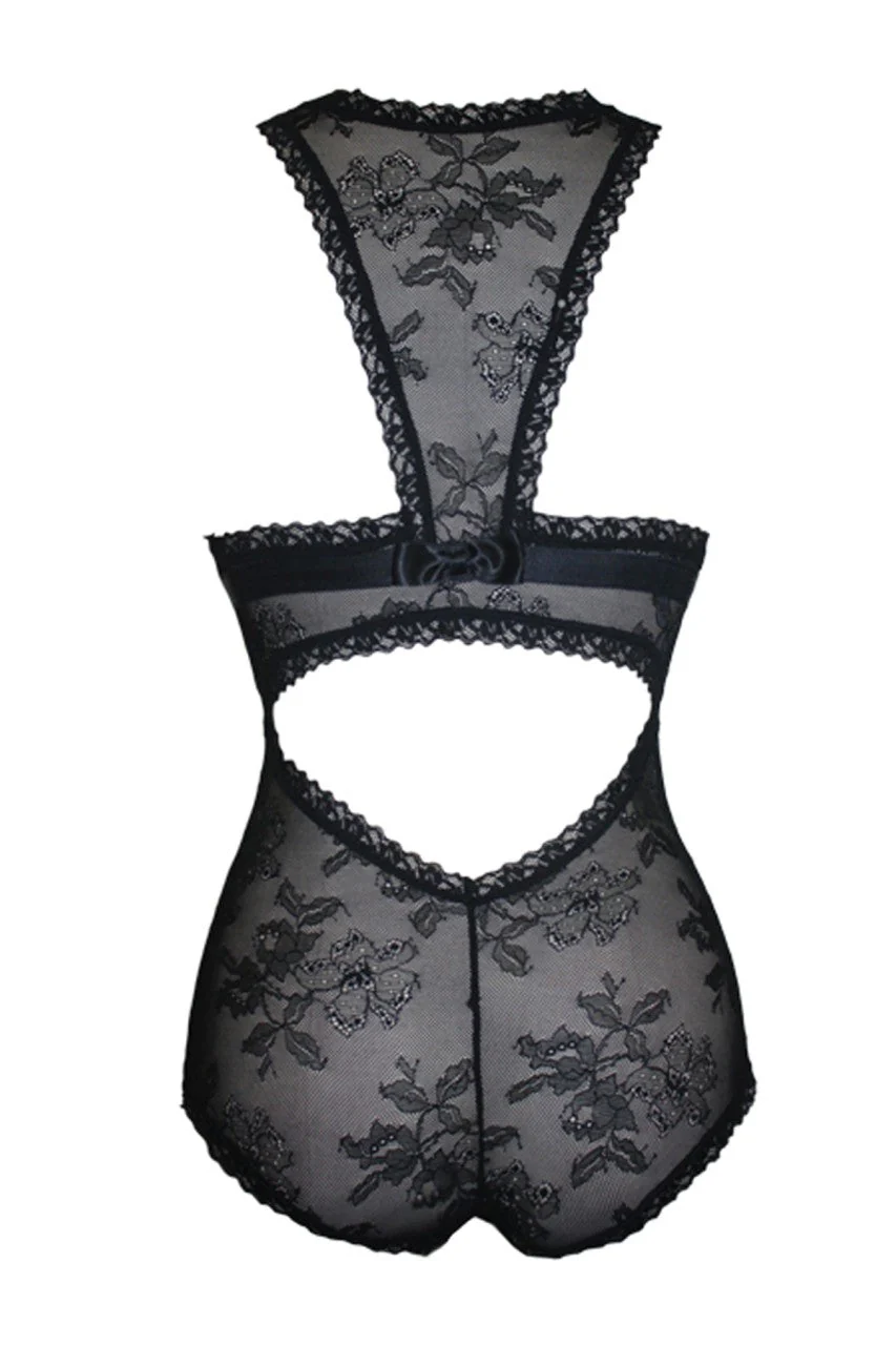 TL9802 Tia Lyn Rendezvous Teddy Black Lingerie - Image 2