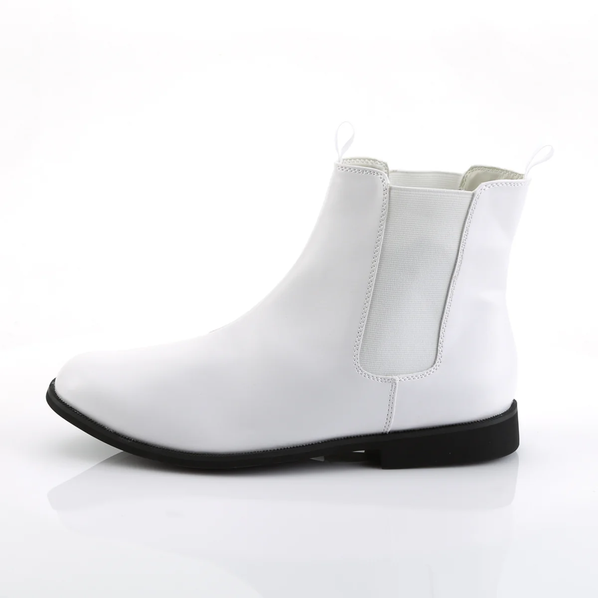 TROOPER-12 Funtasma White Pu Men's Boots - Image 3