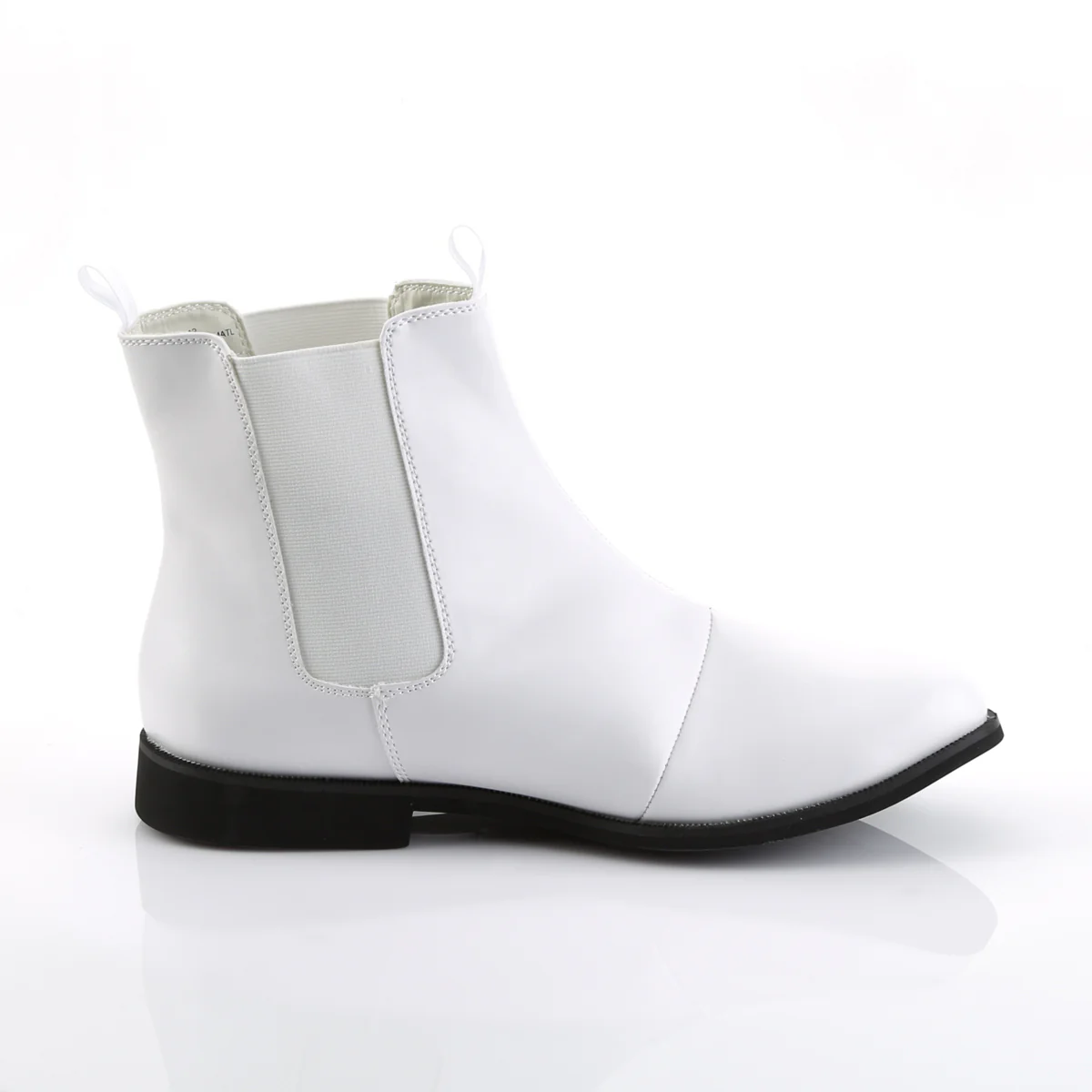 TROOPER-12 Funtasma White Pu Men's Boots - Image 5