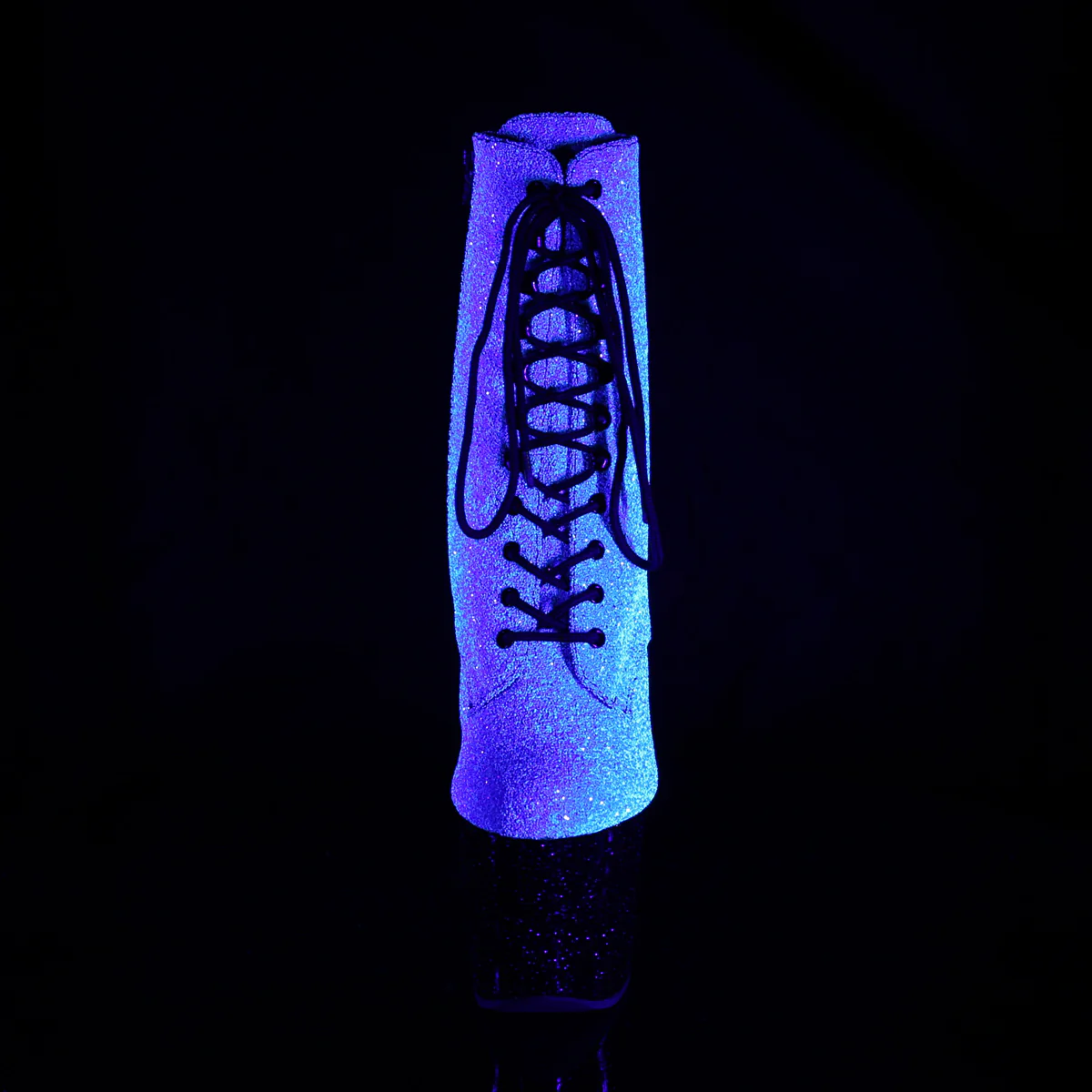 Purple 7 Inch Pole Dancer High Heels - Pleaser UNICORN-1020G - Image 2