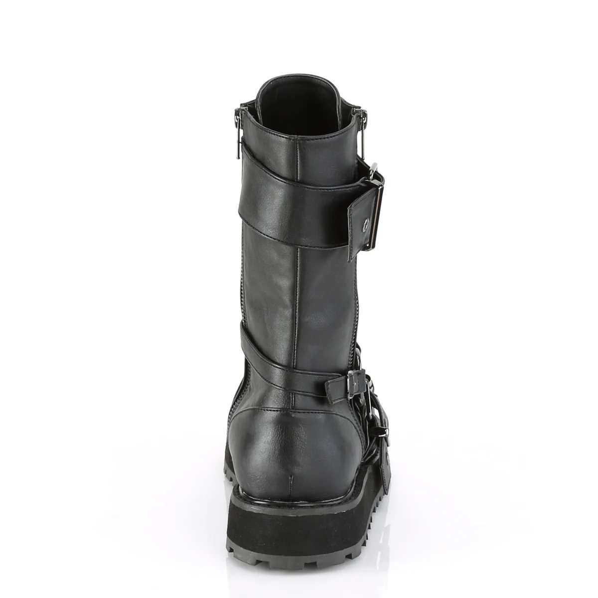 Black Alternative Footwear Unisex - Demonia Cult VALOR-220 - Image 4