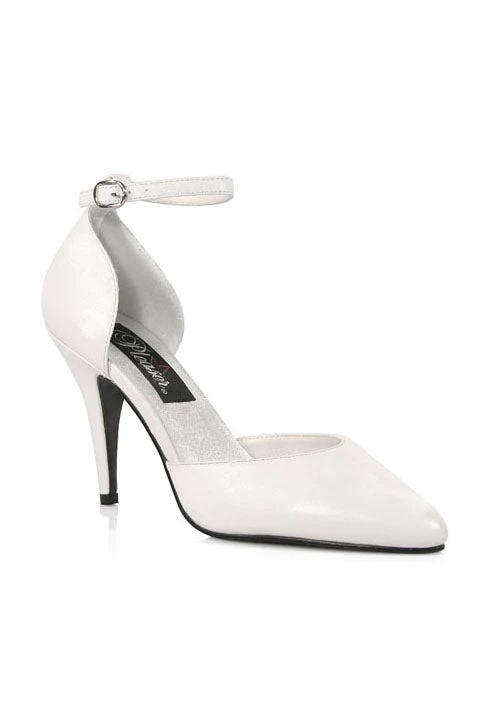 VANITY-402 White High heel Pumps