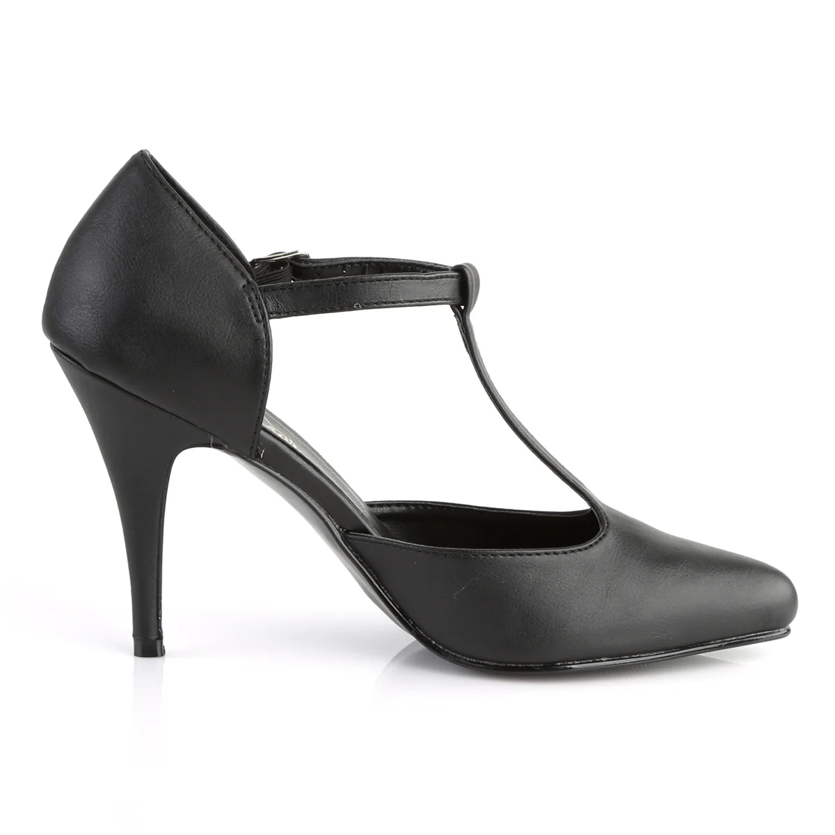 Black 4 Inch Sexy Fetish Shoes -  Pleaser VANITY-415 - Image 5