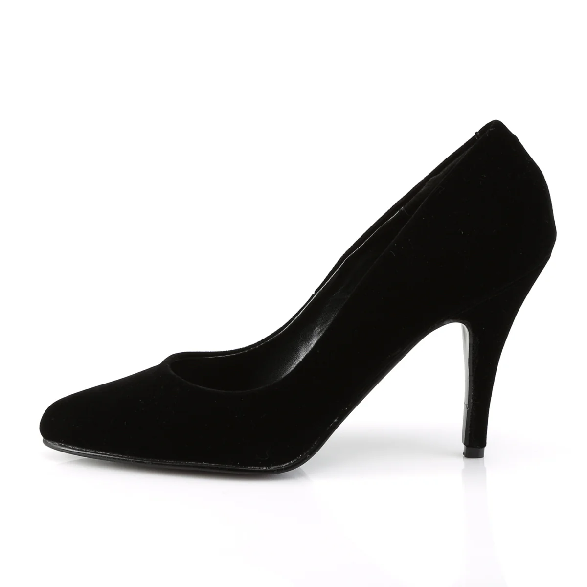 Black 4 Inch Exotic Berdoom Heels - Pleaser VANITY-420 - Image 3