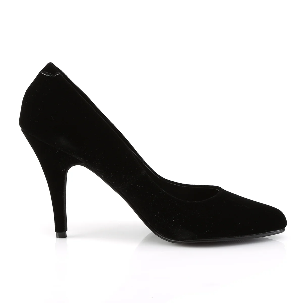 Black 4 Inch Exotic Berdoom Heels - Pleaser VANITY-420 - Image 5