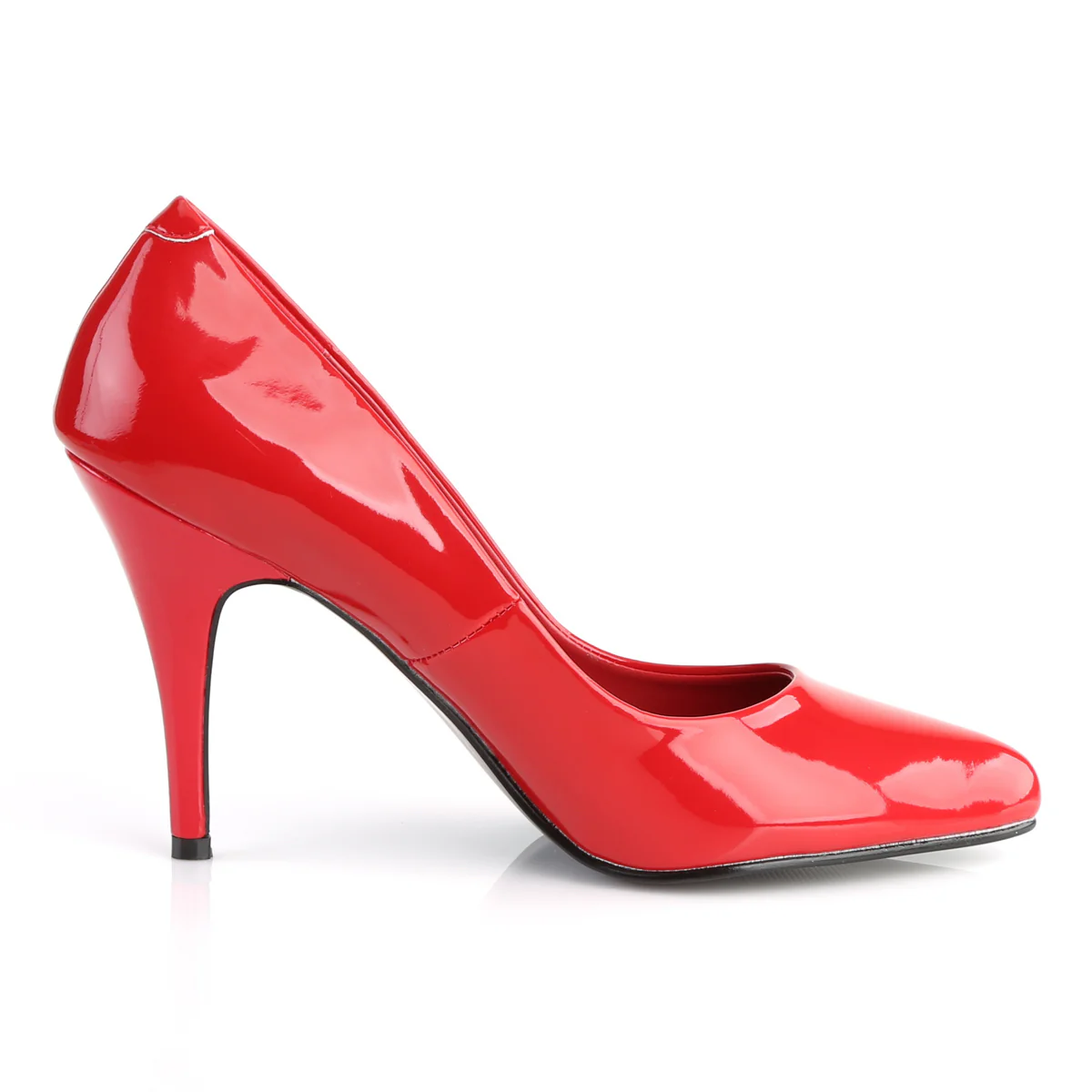 Red 4 Inch Alluring Berdoom Heels - Pleaser VANITY-420 - Image 5
