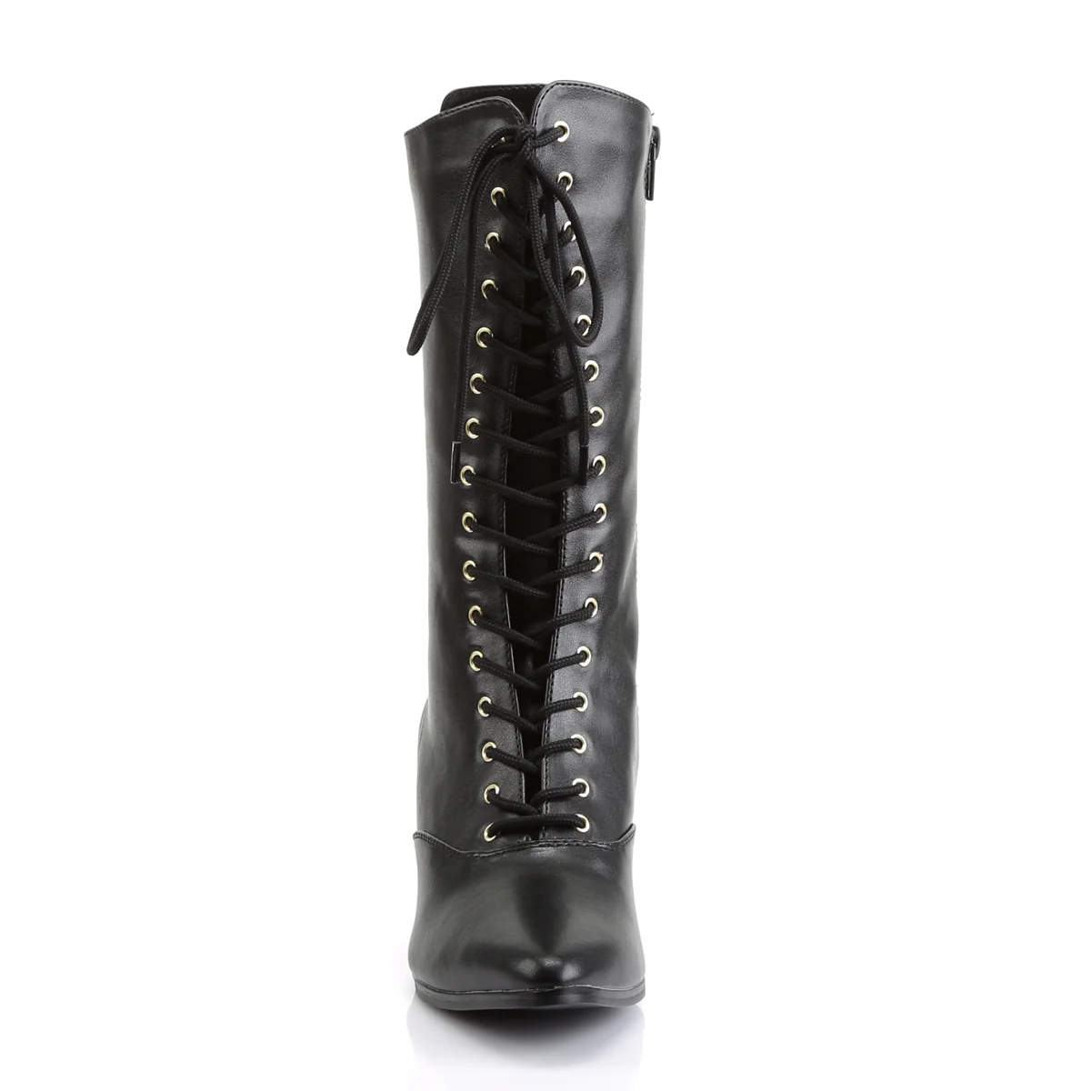Black 2.8 Inch Fancy Dress Women's Boots -  Funtasma VICTORIAN-120 - Image 2