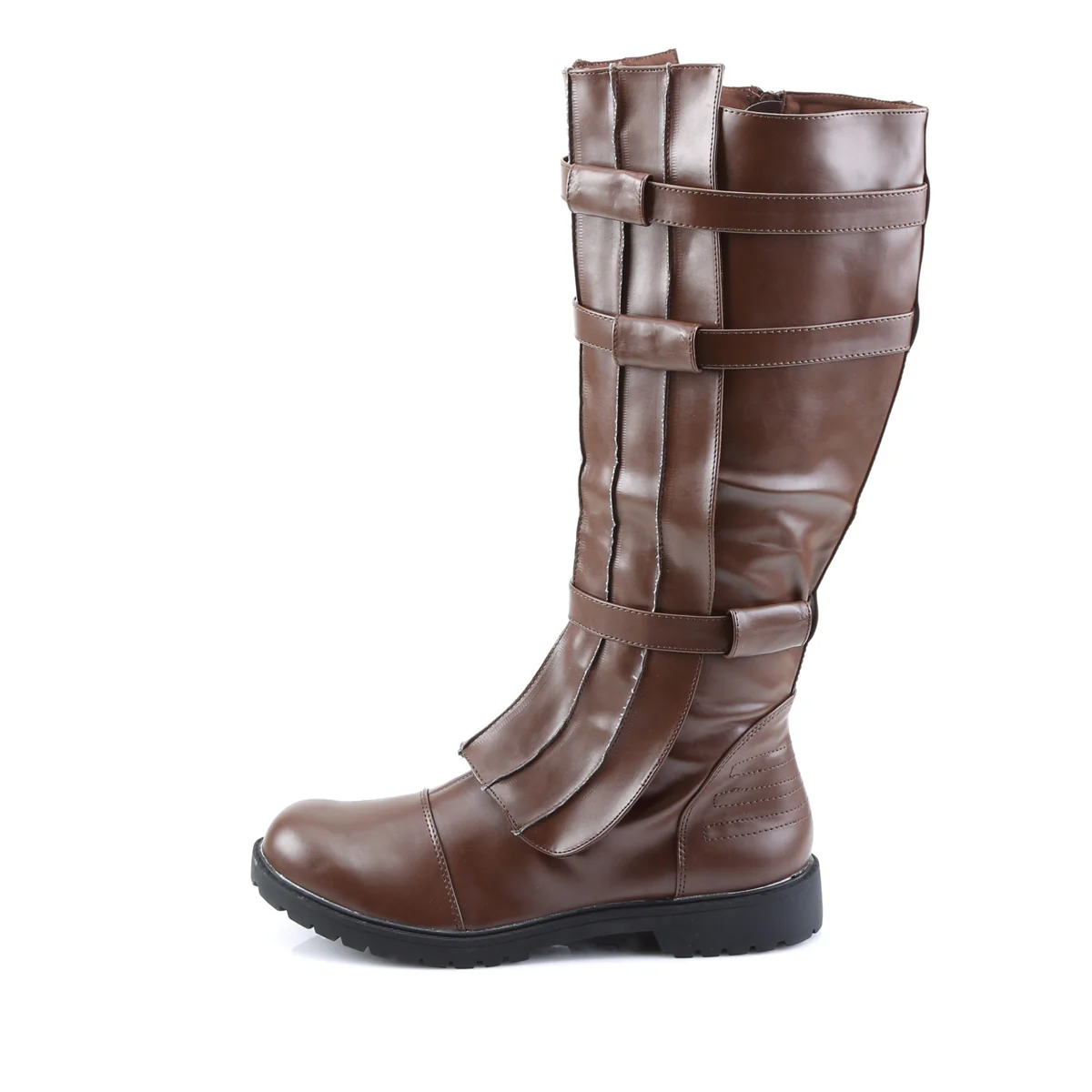 WALKER-130 Funtasma Brown Pu Men's Boots - Image 3