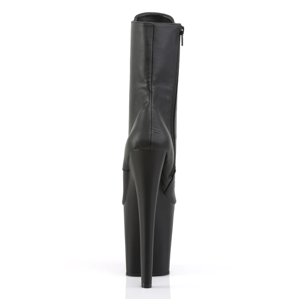 Black 8 Inch Exotic Dancing Ankle Boots -  Pleaser XTREME-1020 - Image 4
