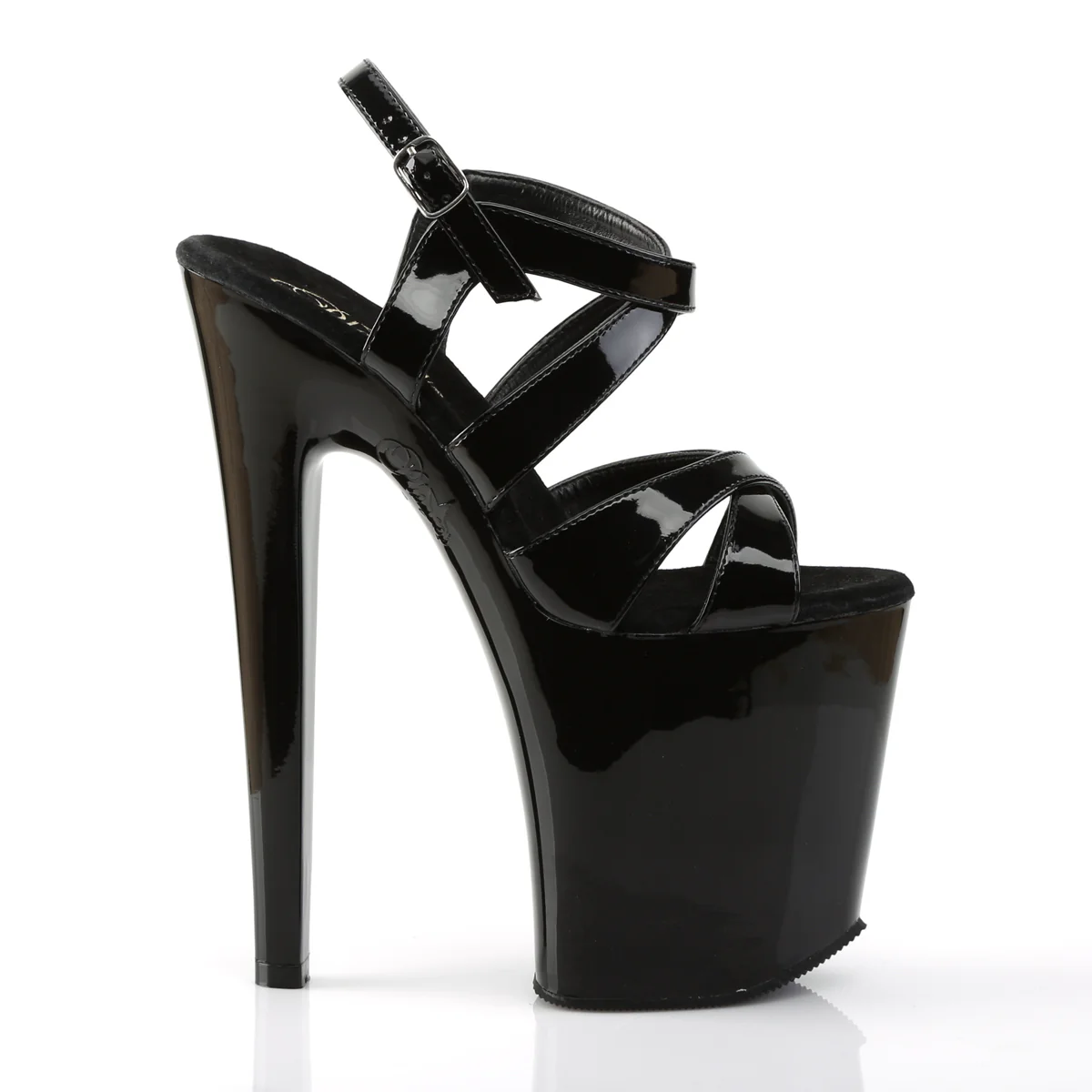 Black 8 Inch Exotic Dancing Platform Shoes -  Pleaser XTREME-872 - Image 5