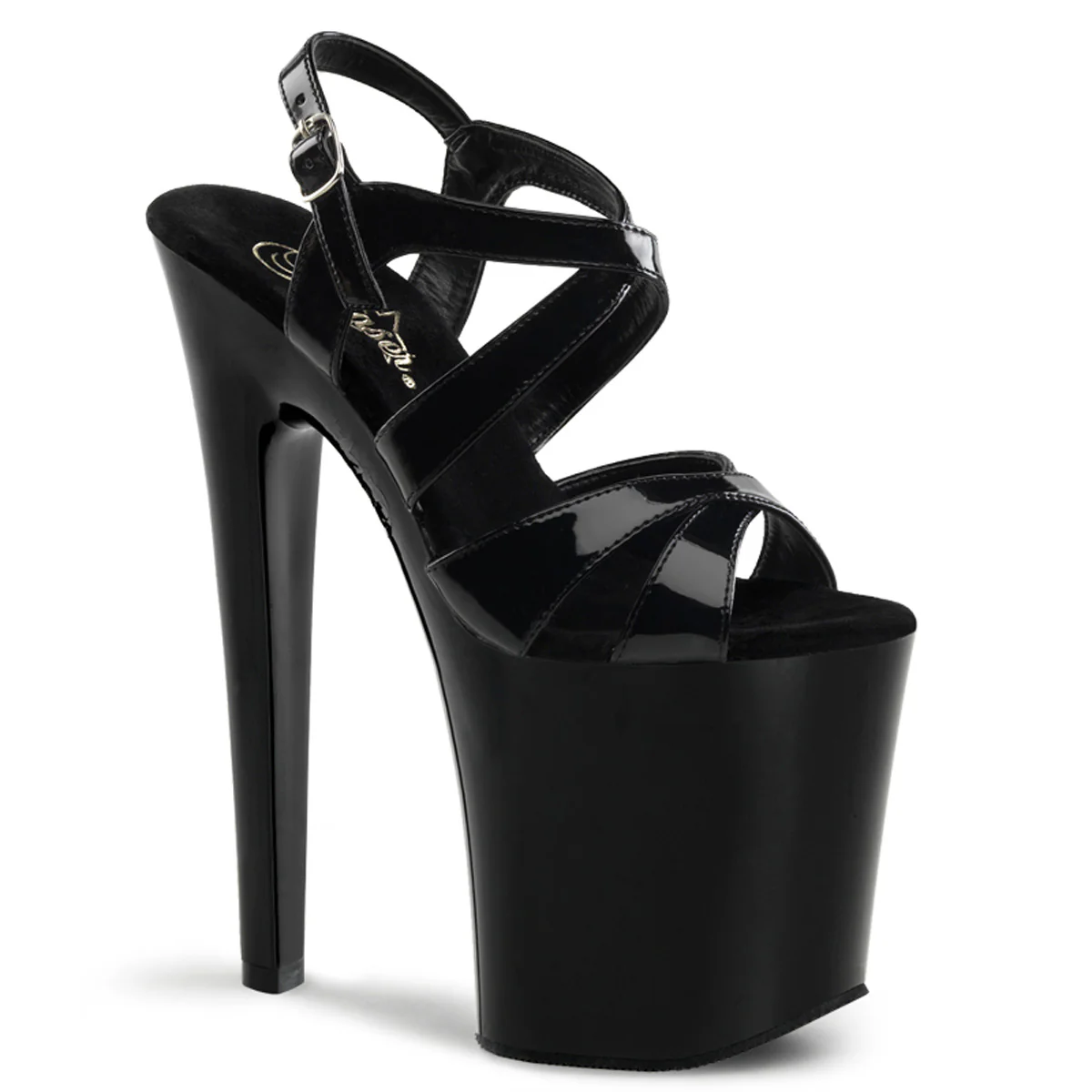 Black 8 Inch Exotic Dancing Platform Shoes -  Pleaser XTREME-872 - Image 6